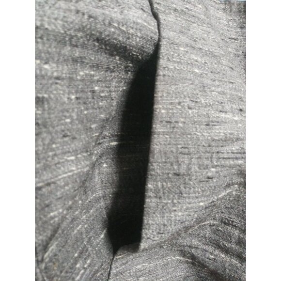 NWOT Lida Baday Pencil Skirt Silk Linen blend Womens Sz 6 Gray Pockets career - Picture 12 of 12